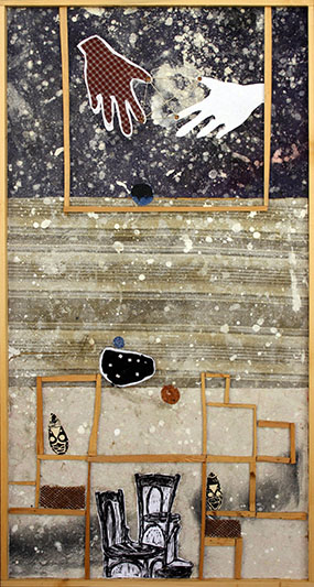 Set of hands. Waiting room of a memory / Jeu de mains. Salle d'attente d'un souvenir