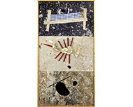 Between two brackets, he sleeps / Entre deux paranthèses, sommeille