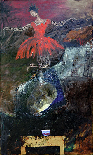 Far, my mom dances like a dust / Au loin, ma mère danse comme une poussière