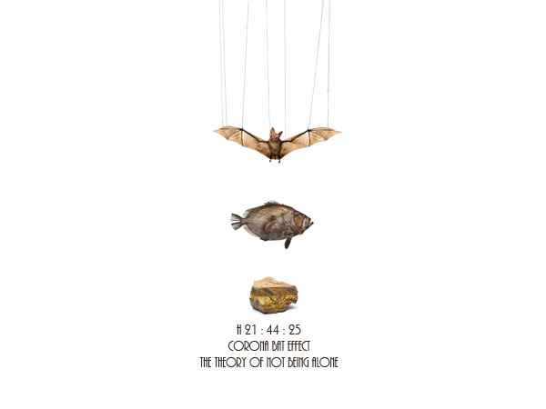 h21:44:25 / CORONA BAT EFFECT / The theory of NOT BEING ALONE