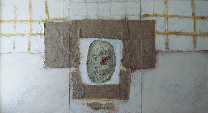 The head in the pond / La tête dans la marre