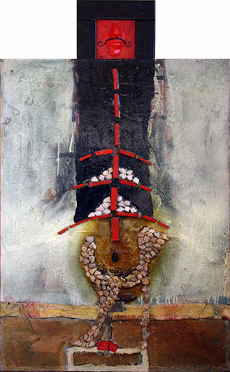 Squelette d'une cravatte / skeleton of a tie