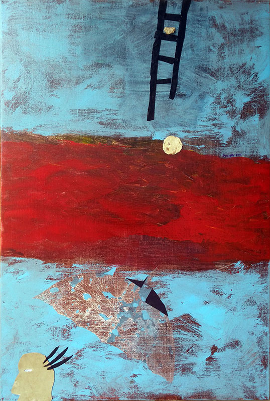 Ladder for an umbrella / Echelle pour un parapluie